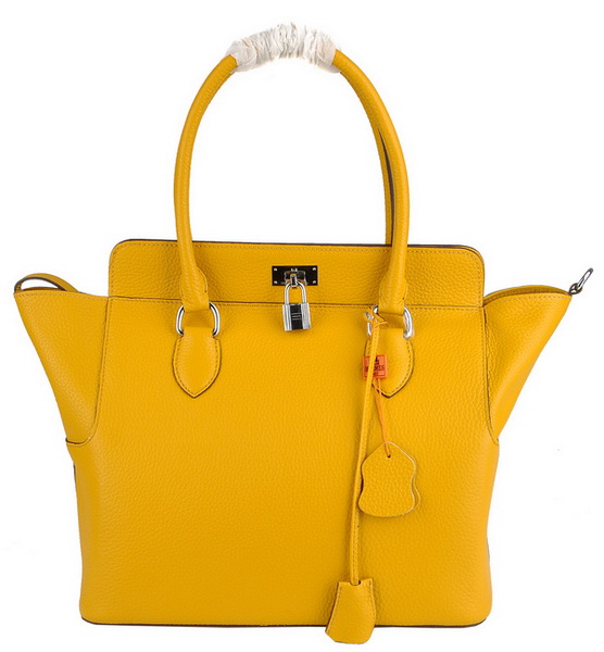 Best Hermes Toolbox 20 Shoulder Bag Yellow 6021 On Sale - Click Image to Close